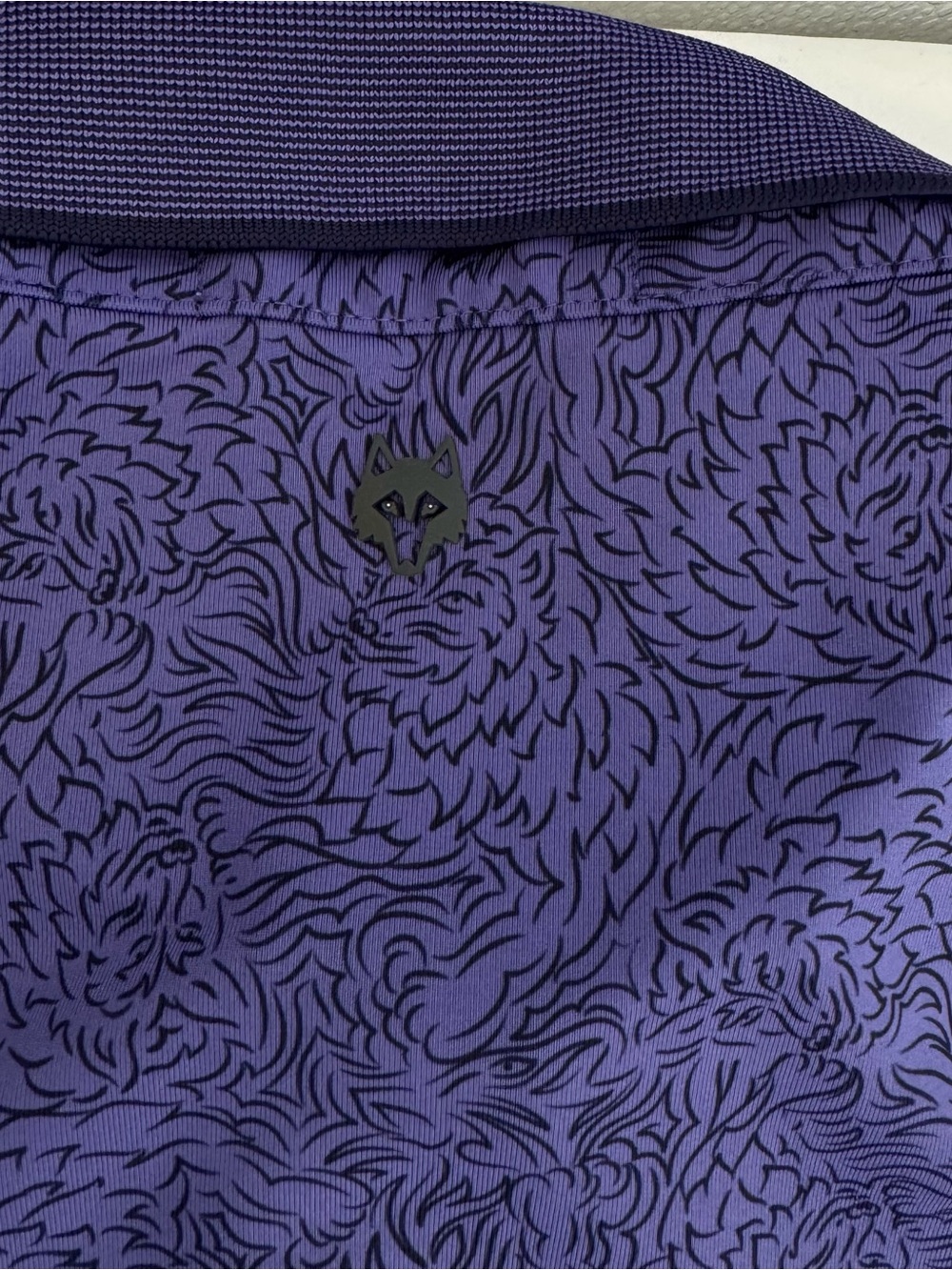 Greyson Polo Den of Thieves Large L Purple Golf - Picture 9 of 11
